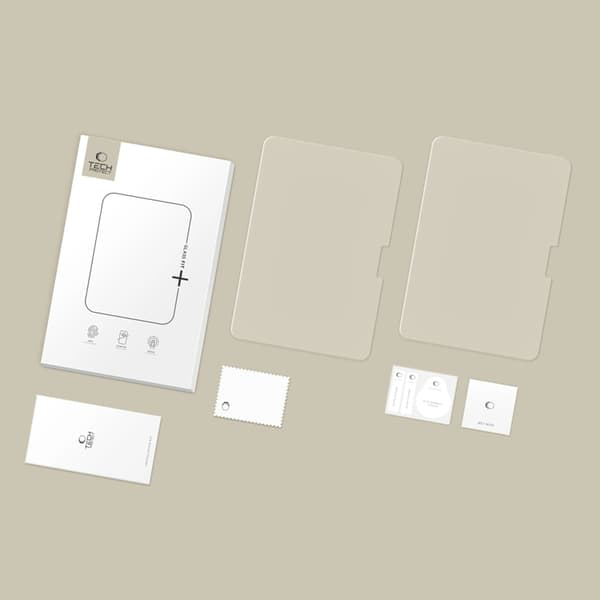 [2-Pack] Tech-Protect iPad Pro 11" skærmbeskytter i hærdet glas Transparent