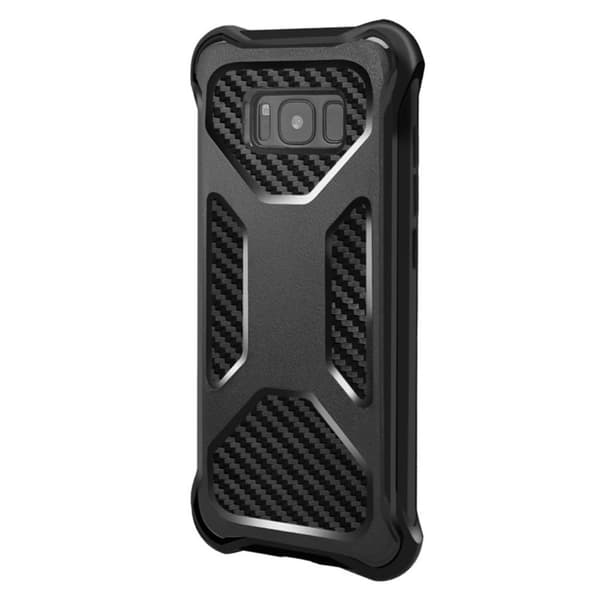 2-i-1 mobilcover med bælteetui til Galaxy S8 Plus - Sort Black