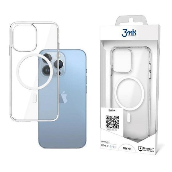 3MK MagSafe Skal iPhone 13 Pro - Transparent Transparent