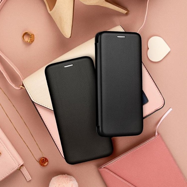 iPhone 15 Pro Plånboksfodral Elegance - Svart Svart