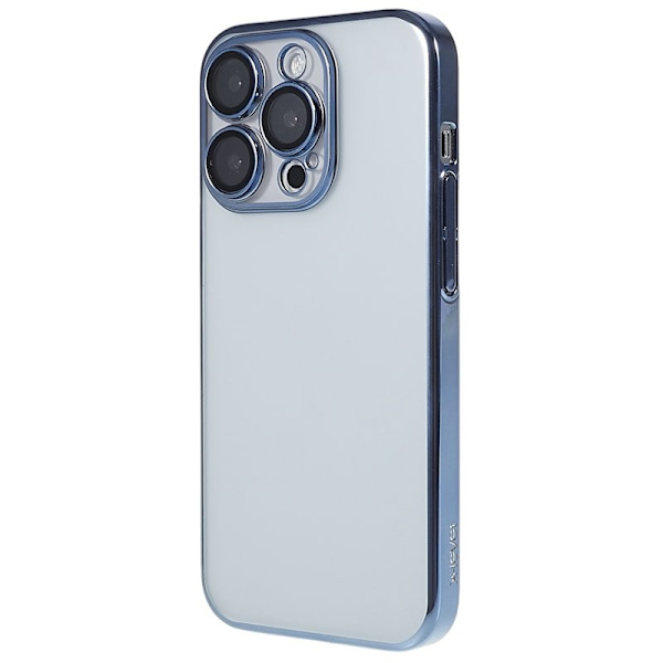 X-LEVEL Mobilskal till iPhone 13 Pro TPU+PC Blå med Kameraskydd