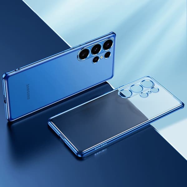 SULADA Mobilskal till Galaxy S25 Ultra Shockproof TPU Blå