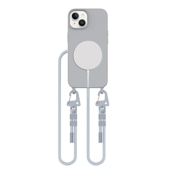 Tech-Protect iPhone 13 Mobiltelefon Halskæde Cover Magsafe Maghalskæde Grå