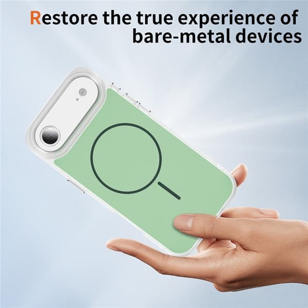 Mobilskal till iPhone Air MagSafe Skin Touch TPU PC - Grön Grön