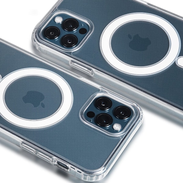 Boom - Magsafe Skal iPhone 12 Pro Max - Clear Transparent