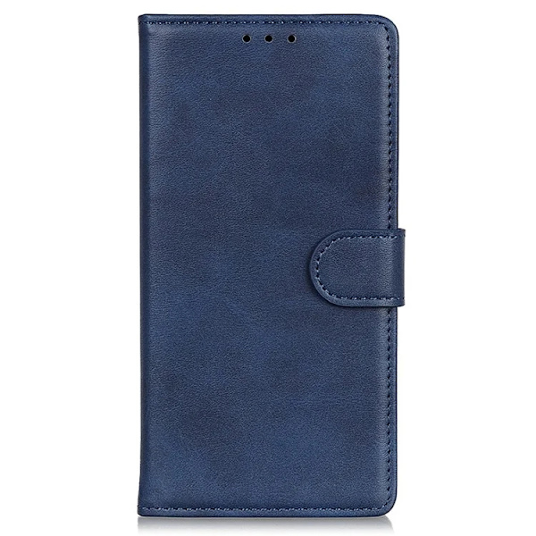 Sony Xperia 1 VII Plånboksfodral Cowhide Konstläder - Blå