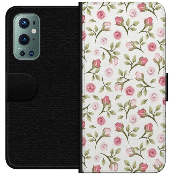Pung etui til OnePlus 9 Pro med Blomstret