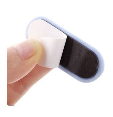 2 Pack - Självhäftande hållare för sladdar - Grön Grön