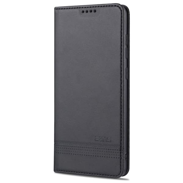 AZNS Samsung Galaxy A72 Plånboksfodral Konstläder - Svart