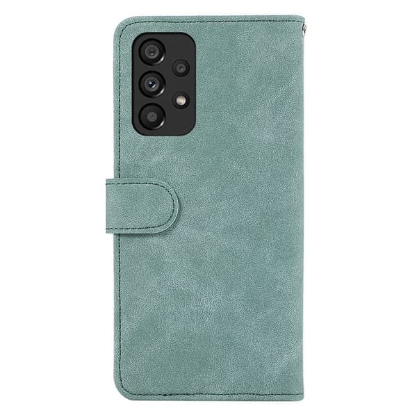 ABEEL Samsung Galaxy A53 5G Plånboksfodral Konstläder RFID-Skydd Blå