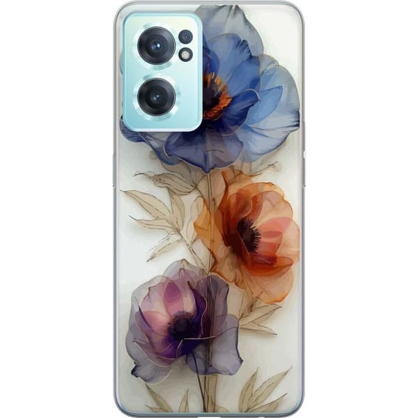 Mobilskal till OnePlus Nord CE 2 5G med Silkesblommor