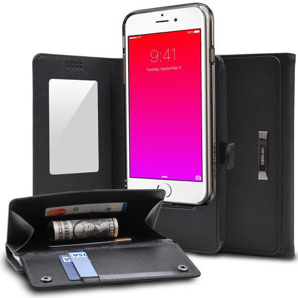 Ringke Wallet till Apple iPhone 6(S) Plus - Svart