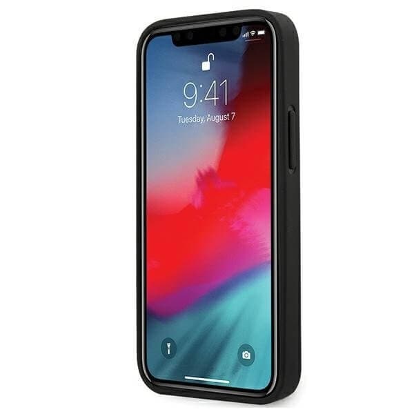 Mercedes Cover til iPhone 12 mini 5,4\" Wave Line Sort Black