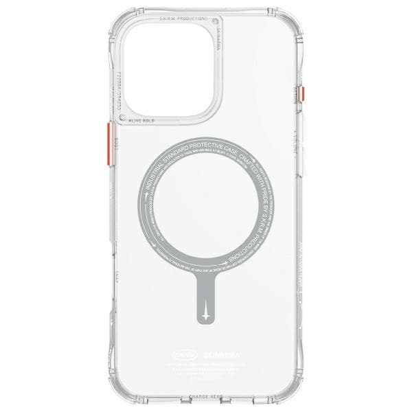 Skinarma Mobilskal till iPhone 16 Pro MagSafe Saido - Clear Transparent