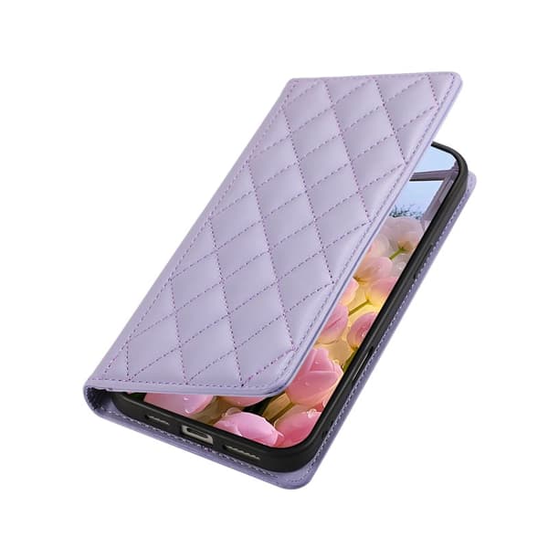 Plånboksfodral för Samsung Galaxy S26 Plus RFID-blockering Ställ - Lila