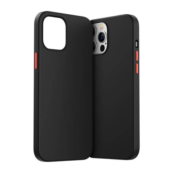 Joyroom Color Series -kotelo iPhone 12 Pro Max - Musta Black