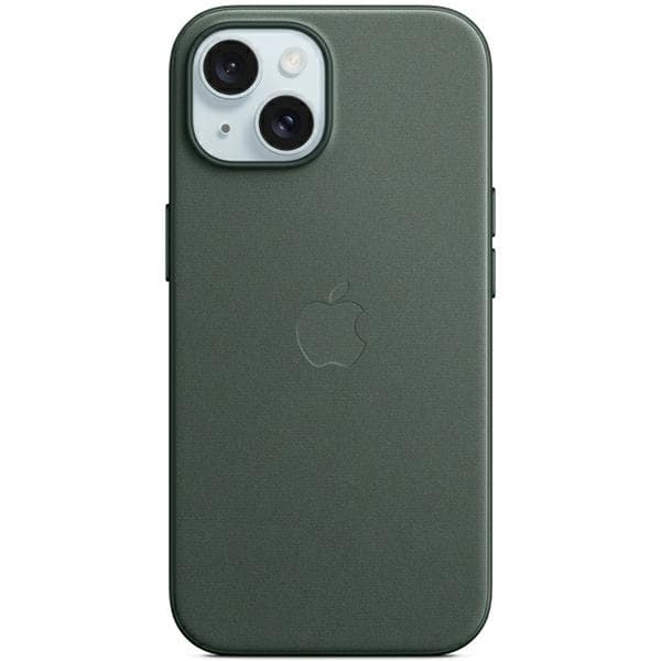 Apple Telefontaske til iPhone 14 Plus/15 Plus MagSafe FineWoven - Stedsegrøn