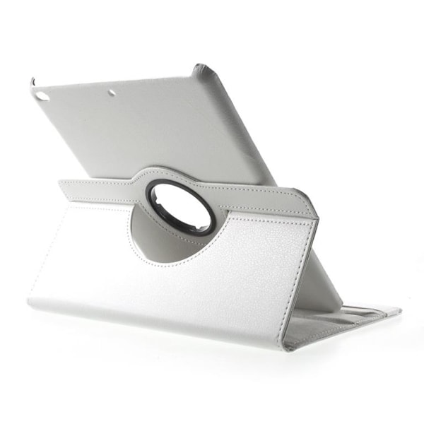 iPad 9.7 (2017/2018/Air/Air2) Fodral Litchi - Vit