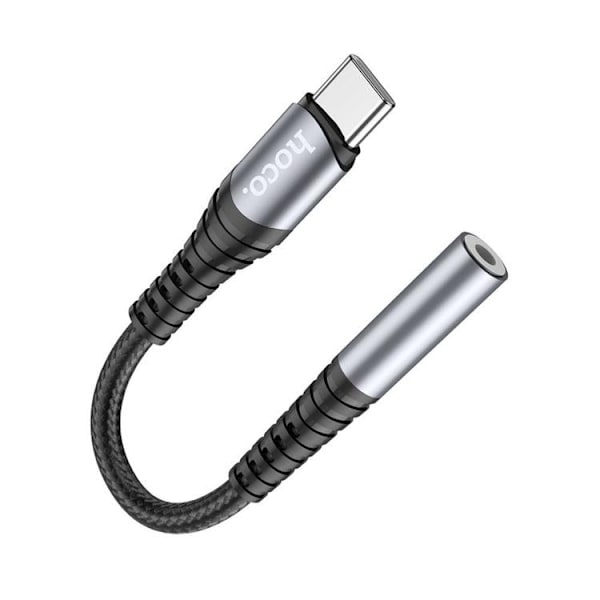 HOCO AUX 3.5mm till USB-C Adapter LS33 - Grå Grå