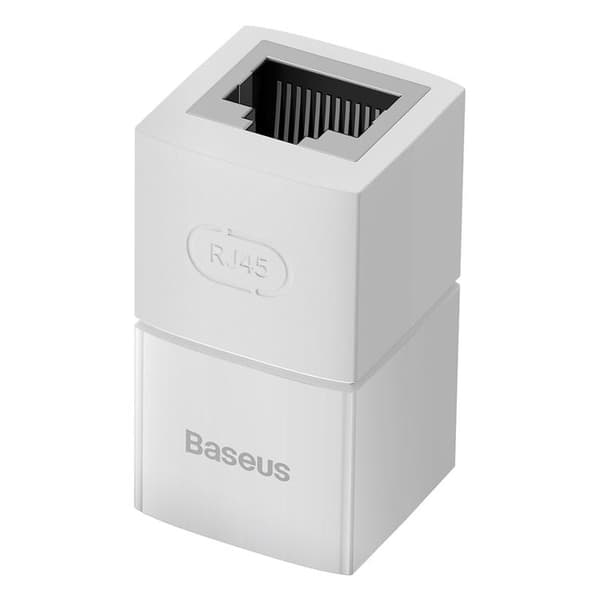 Baseus AirJoy Ethernet RJ45 -liitin 10 kpl - Valkoinen Vit