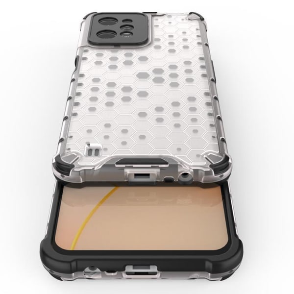 Realme C31 Skal Honeycomb Armored - Transparent