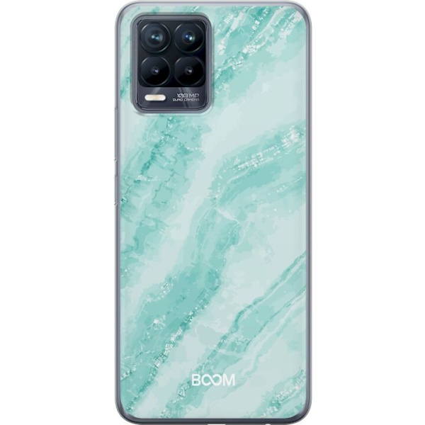 Mobilskal till Realme 8 med Mint Marble
