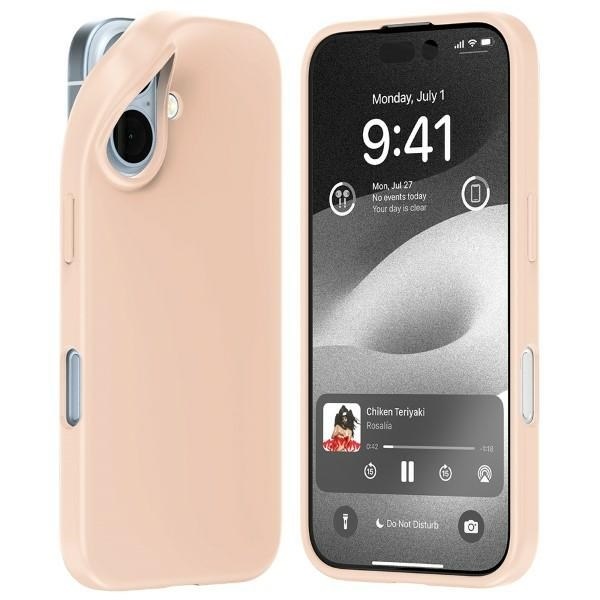 Mercury Mobilskal till iPhone 16 Soft - Rosa Sand Rosa
