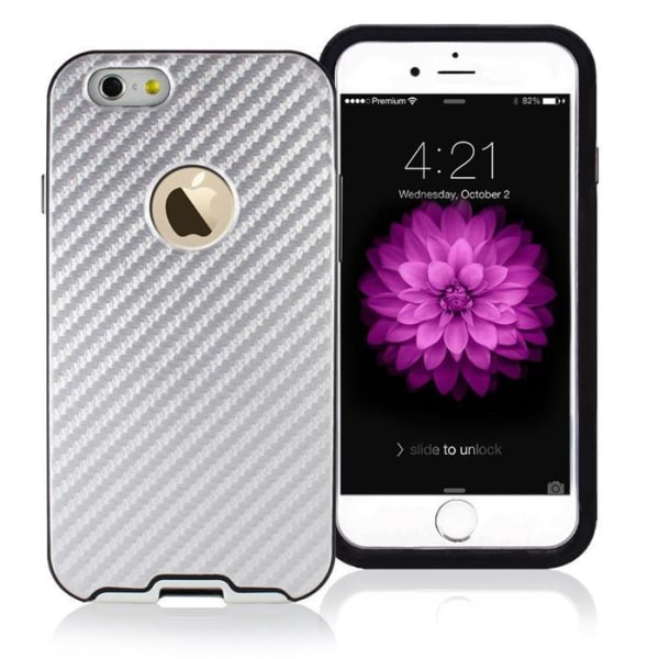 Mercury Bumper Skin Cover Apple iPhone 6S Silver Silver