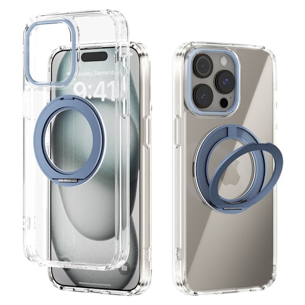 ABEEL Q-LUCK Mobilskal till iPhone 13 Pro Max Shockproof Blå