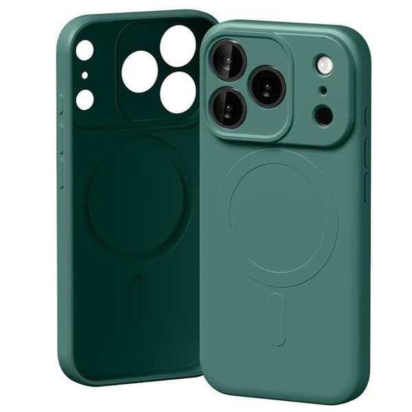 Mercury Mobilskal till iPhone 17 Pro MagSafe Semi-Silicone - Grön Grön