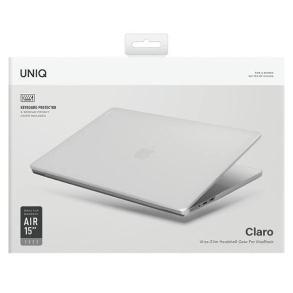 Uniq Macbook Air 15 Skal Claro - Transparent