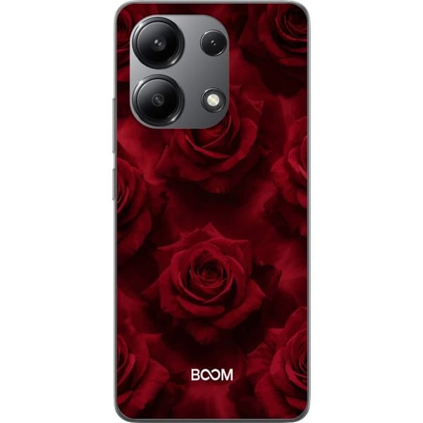 Mobilskal till Xiaomi Redmi Note 13 4G med Crimson Rose