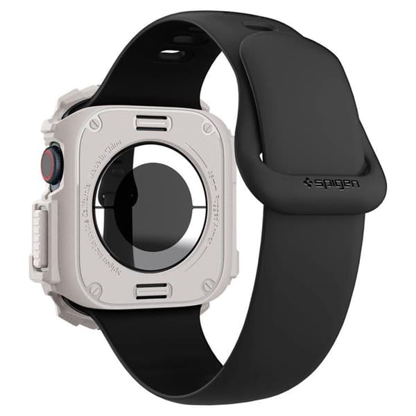 Spigen Apple Watch 10 (46mm) Etui Rugged Armor - Dune Beige Beige