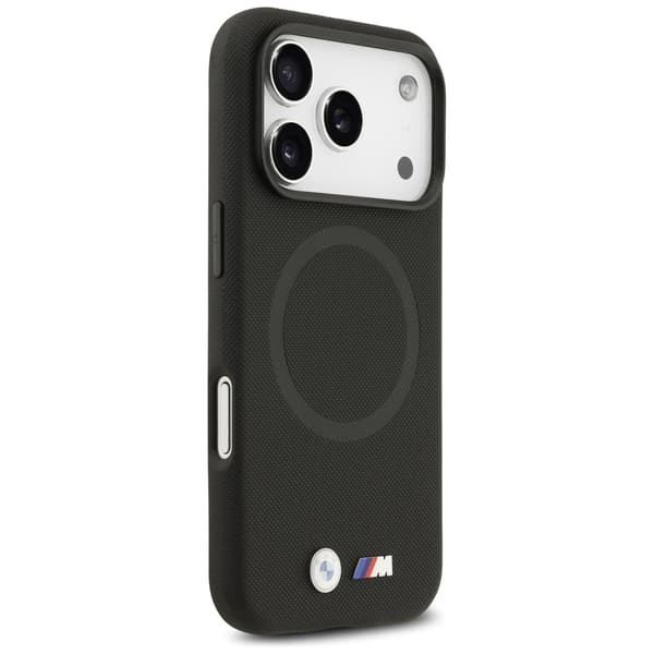 BMW Telefontaske til iPhone 17 Pro Max Magsafe FW Metal - Sort Svart