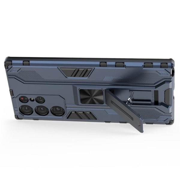 Shockproof Kickstand Skal Galaxy S22 - Blå Blå