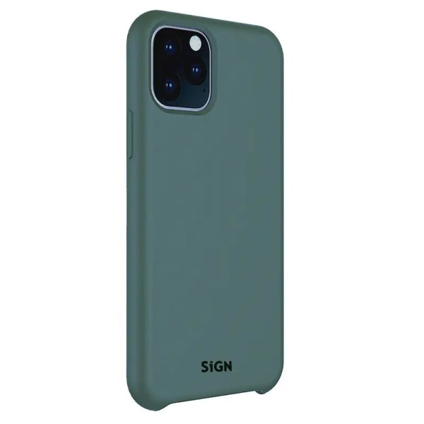 SiGN iPhone 12 Pro/12 Skal Liquid Silicone - Mynthe