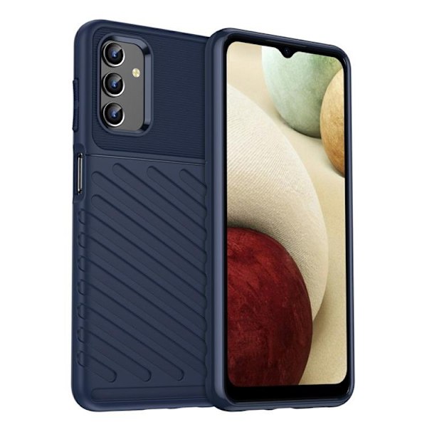 Thunder Twill Skal Galaxy A13 4G - Blå