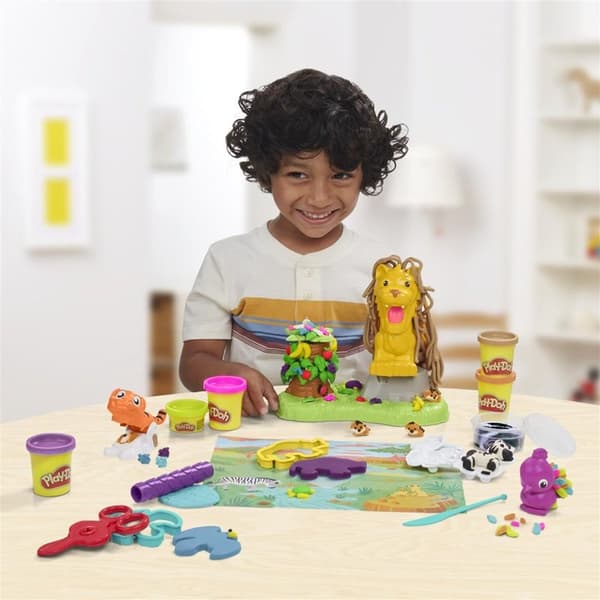 PLAY-DOH Grown Mane Lion And Friends Playset