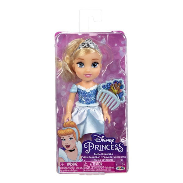 DISNEY Docka Petite Doll w/ Comb Cinderella 15cm