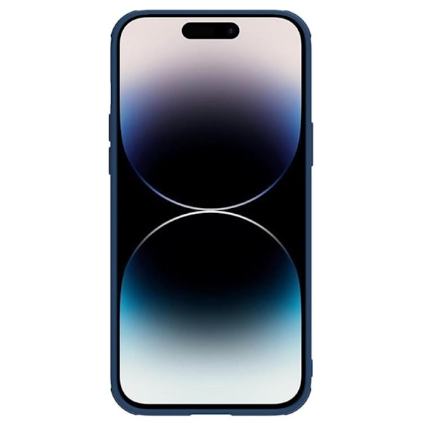 Nillkin iPhone 14 Pro Skal CamShield Läder S - Blå