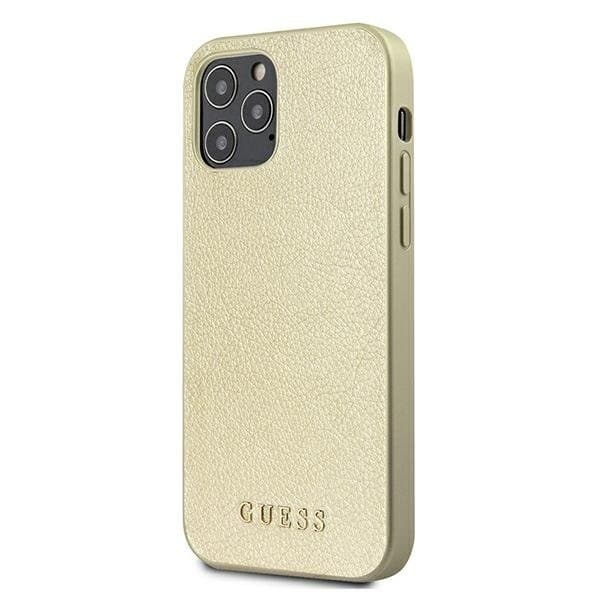 Guess iPhone 12 Pro Max Skal Iridescent - Guld Gul