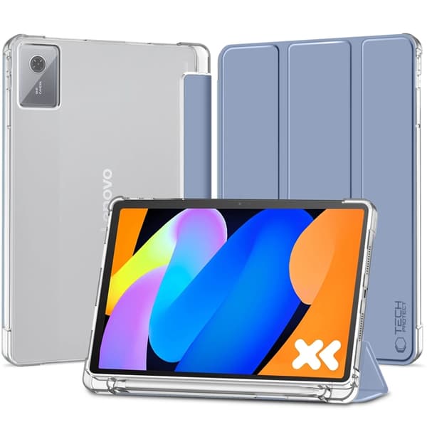 Tech-Protect Lenovo Idea Tab Taske Hybrid - Babyblå Blå