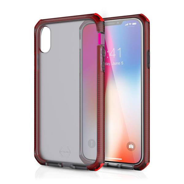 SUPREME FROST -kuori iPhone XR:lle - punainen Red