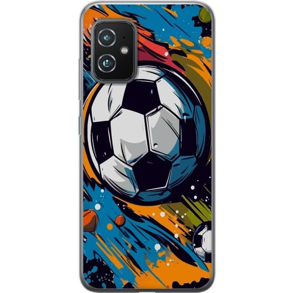 Mobilcover til Asus Zenfone 8 med Fodbolde