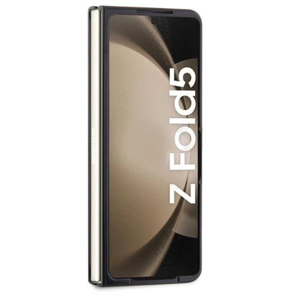 Mercedes Galaxy Z Fold 5 Mobilskal Læder Urban Line - Sort Black