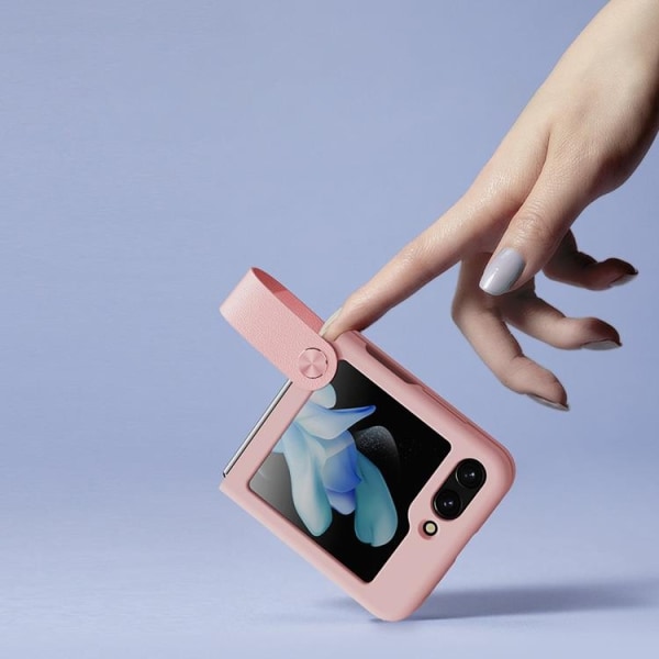 Nillkin Galaxy Z Flip 5 Mobilskal Flex Flip - Peach