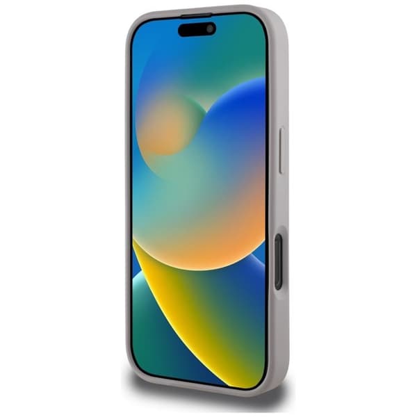Guess Mobilskal till iPhone 16 Pro Max Grained Roses Big 4G logo