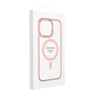 Mobilskal till iPhone 15 Magsafe Color Edge - Rosa Rosa