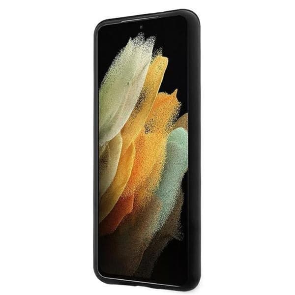 US Polo Silicone On Tone Skal Galaxy S21 Plus - Svart Black