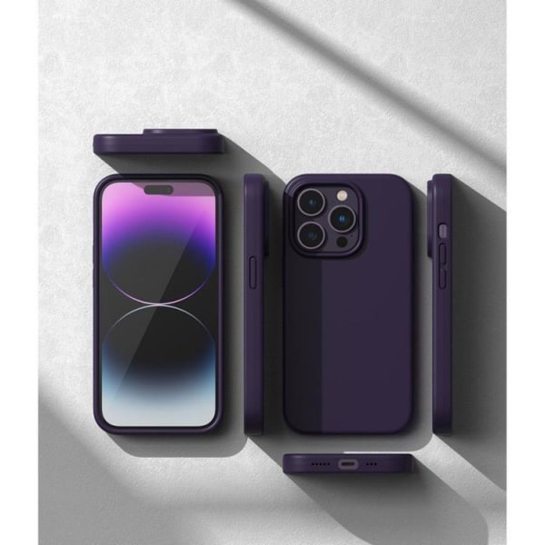 Ringke iPhone 14 Pro Silikone Cover - Deep Purple
